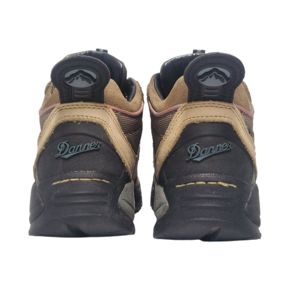 Danner Womens 7.5 Ankle Boot Tan Leather & Gortex Mesh Hiking - Picture 6 of 11